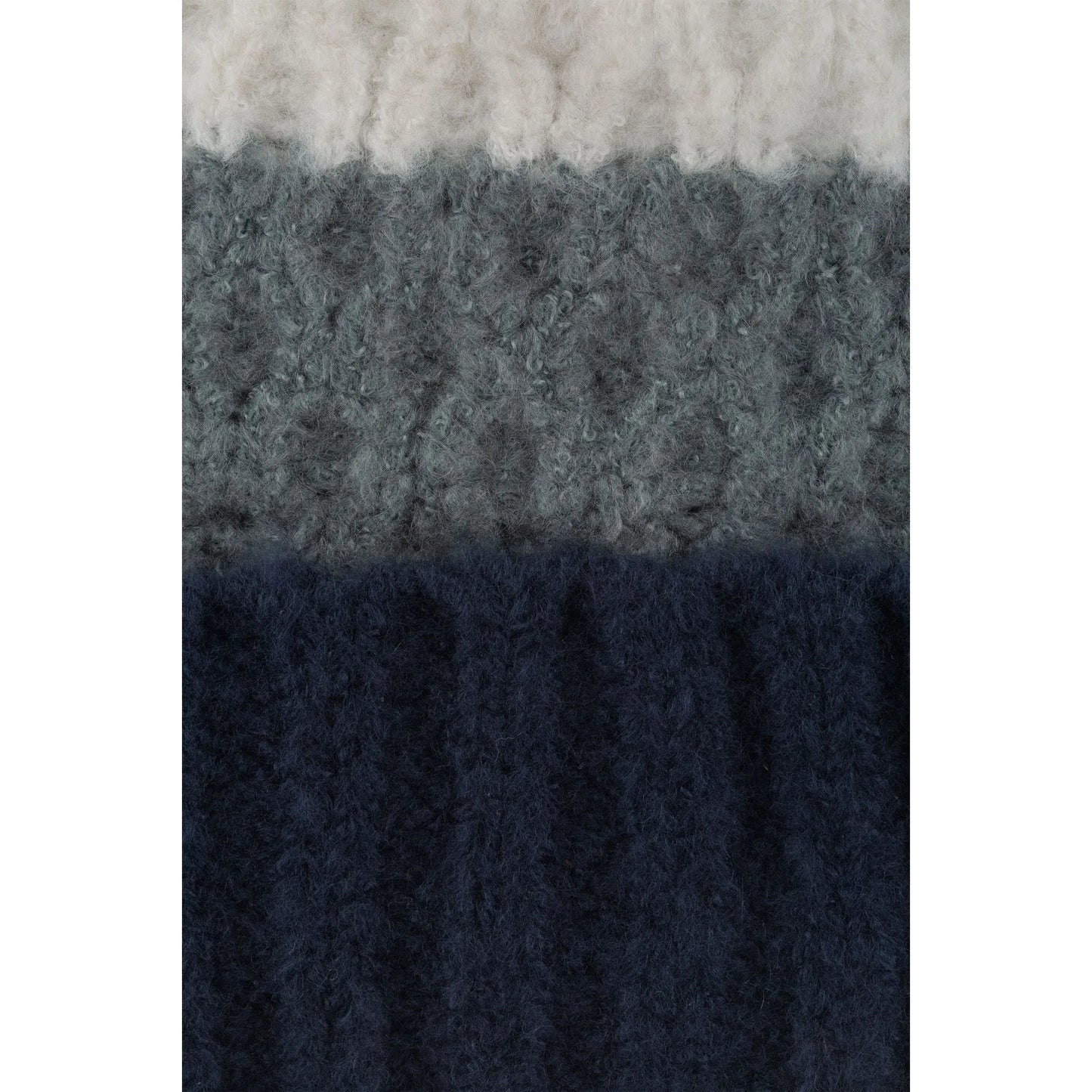 Clarissa Women's Gray Winter Beanie Basic Plain Folded Daily Use with Logo Detail Patterned Down Coat Accessory