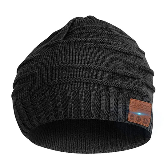 2023 Hot Cheap Wireless Custom Bt Music Hat With Headset  Women Sports Skiing Winter Warm Knit Beanie Hats