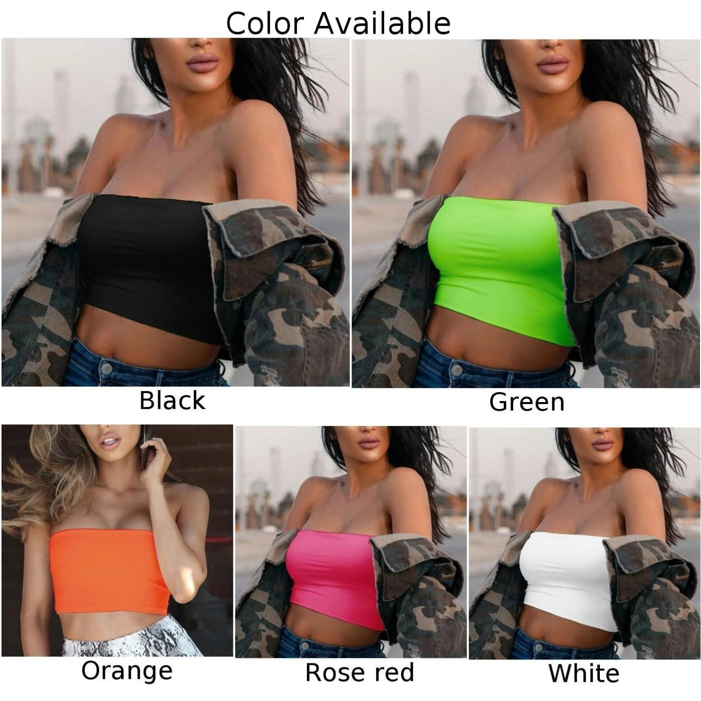 Lingerie Vest Women\'s Bras Summer Stretch Wrap Bandeau Basic Breathable Comfortable Commuter Sexy Solid Color
