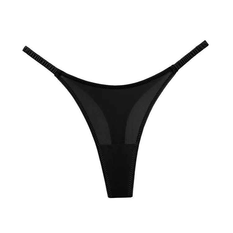 Lingerie Sexy G Strings Low-Rise Thong Panties Female Sexy Underwear Women Seamless Low Thongs Women Sexy Beach Style