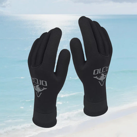 3mm luvas de wetsuit térmico anti deslizamento neoprene luvas de mergulho surf para caça submarina natação rafting caiaque