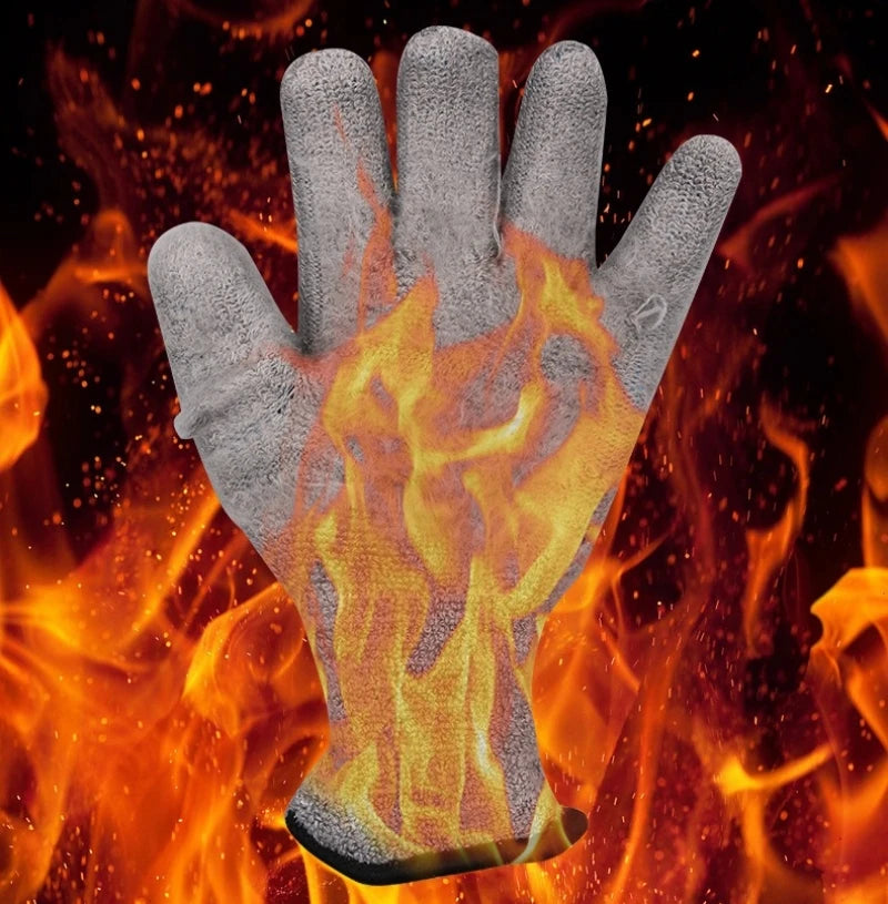 Winter Work Gloves 100% Waterproof Freezer Gloves for Outdoor Cold Weather Keep Warm for Shoveling Snow,Ice Fishing